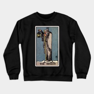 IX. The Hermit Tarot Card Crewneck Sweatshirt